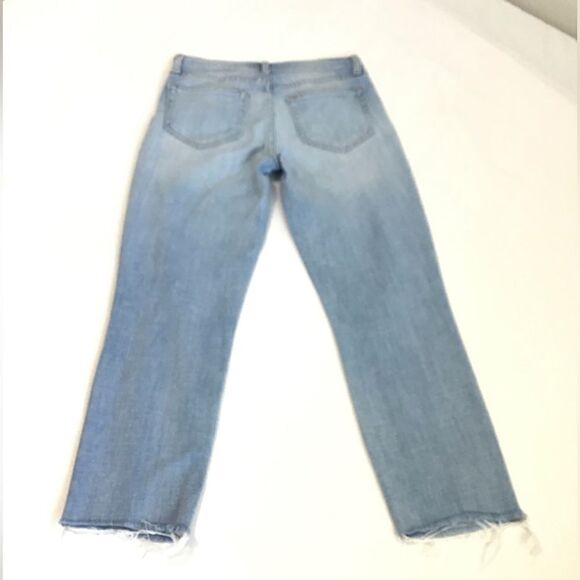 L’AGENCE Blue High Waist Denim Cropped Jeans Size 25 - Picture 4 of 11